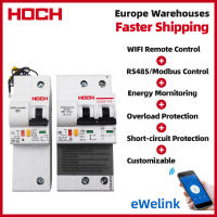 HOCH ZJSB WIFI Circuit Breaker การตรวจสอบพลังงานโรงงานจับเวลารีโมทคอนโทรล 1P/2P eWelink App Smart Switch จัดส่งฟรี-Daoqiao