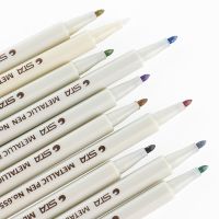 10pcs/set Colored Marker Pen Kids School Painting DIY Coloring Pen Oil Ink Marker Papeleria School Supplies