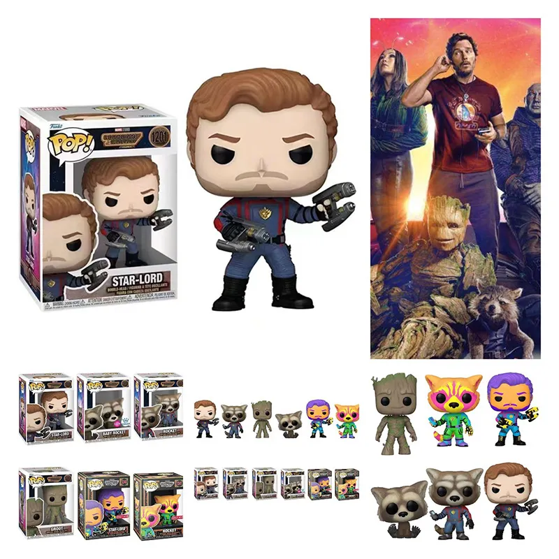 Funko Pop! Marvel Guardians The Galaxy -Vol. 3 Star Lord # 1201