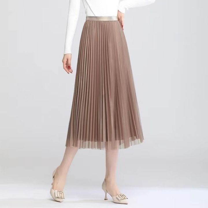 cc-thin-white-gauze-with-pleated-drape-skirts-summer-new-female-sides-veil-full-skirted-dress-a-line