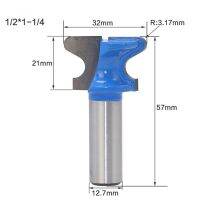 เครื่องตัดร่องไม้1/2 "1/4" ก้านมือจับประตูตู้นิ้วก้านอุจจาระเครื่องตัดเราเตอร์แบบดึงชิ้นส่วนเครื่องมือ1ชิ้น