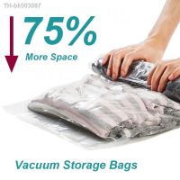 ﹍♣❀ 6PC Roll-Up Compression Vacuum Storage Bags Foldable Travel Space Saver Bags Plastic Compressed Home Clothes Storage Bags