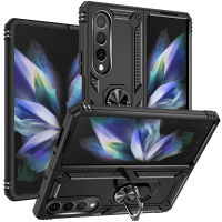Samsung Galaxy Z Fold4 Case, WindCase Dual Layer Shockpoof Protection Case Cover with Ring Holder Stand for Samsung Galaxy Z Fold 4 5G