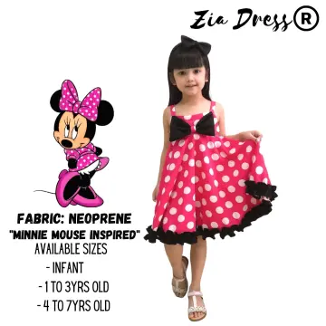 Buy Minnie Polka Dot Dress, Minnie Girls Dress, Minnie Mouse Dress Girls  Online in India - Etsy