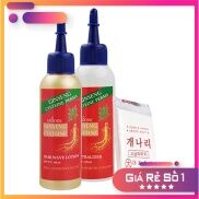 Chính hãng Thuốc Uốn Tóc Sâm Đỏ Gingsen MIRA 100ml x2