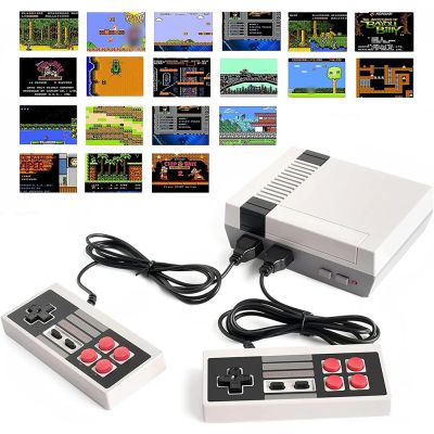 【YP】 NES Video Games Consoles Built-in 620 Classic Game 8-Bit FC Tv Gamebox with 2 Controllor Children Adult