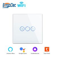 ✙☈☜ Bingoelec EU/UK Standard WIFI LED Dimmer/Fan Memory Life Smart Home Automation Wall Switch Dimmable Light Sensor Touch Switch