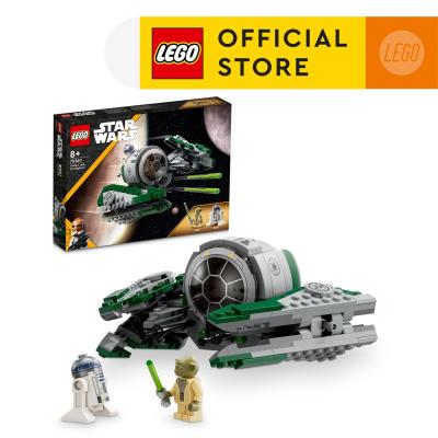 LEGO Star Wars 75360 Yoda’s Jedi Starfighter Building Toy Set (253 Pieces)