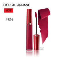 ลิป GIORGIO ARMANI Lip Maestro 6.5 ml #524 ลิปGIORGIO  เนื้อลิคควิด สีเจิดจ้าทนต่อรังสียูวี  ติดทนยาวนาน ลิปพร้อมส่ง