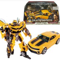 ของเล่นหุ่นยนต์รถยนต์ Transformers bumblebee ของขวัญสําหรับเด็ก