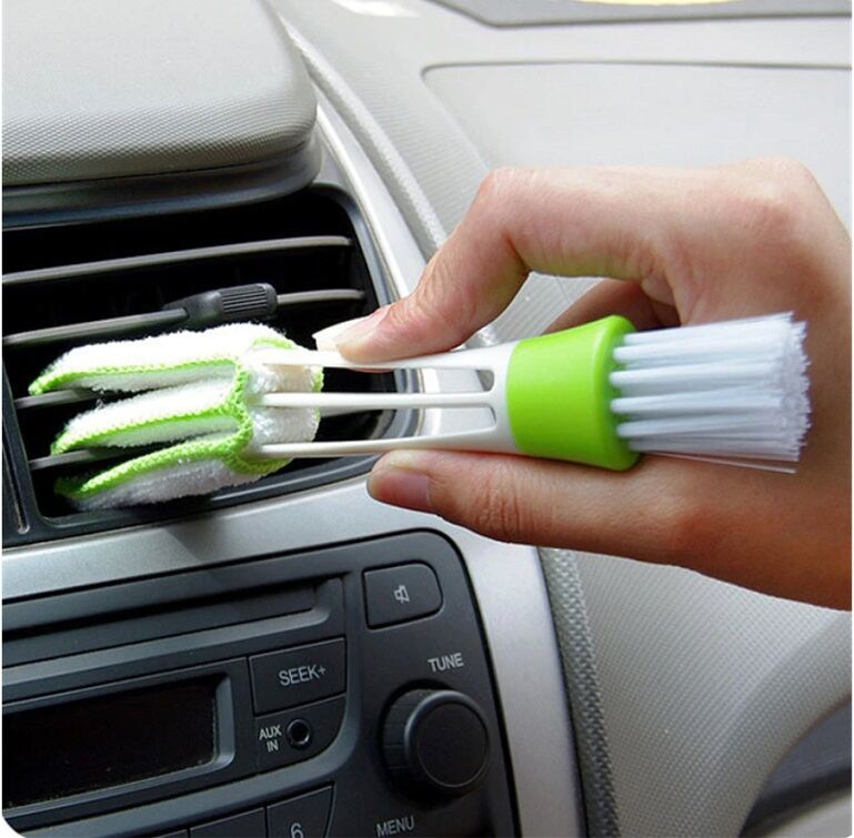 Multi-function Double Head Dust Cleaning Brush Shutter Window Blinds Car Air Con 