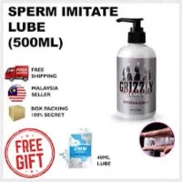 ส่งด่วน การันตี ของแท้ เข้าใหม่ GRIZZLY SEMEN เลียนแบบสเปิร์ม เลียนแบบน้ำ เบส เคลียร์ กลิ่น พรีเมี่ยม คุณภาพ 285ml พร้อมส่ง มี COD