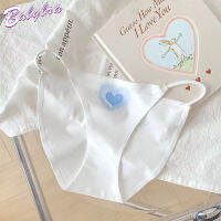 Babybra_shop กางเกงในผ้าฝ้าย บางเบา เซ็กซี่ ยกสะโพก กางเกงในสามเหลี่ยมระบายอากาศ สำหรับผู้หญิง CBI01