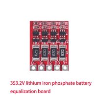 บอร์ดปรับสมดุลแบตเตอรี่ลิเธียมเหล็กฟอสเฟต3S 4S 3.7V Baterai Litium 3.2 V 3.6 V 4.2 V ชาร์จอีควอไลเซชันบอร์ด