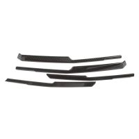 Car Front Grilles Trim Decoration Cover Frame Stickers for Chevrolet Camaro 2017-2022 Accessories ,ABS Carbon Fiber