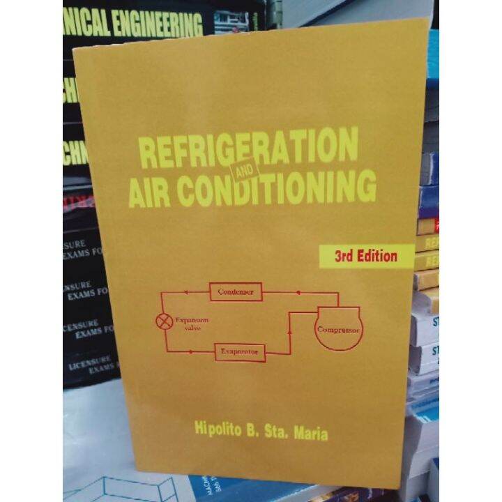 REFRIGERATION AIRCONDITIONING / 3RD EDITION / STA MARIA Lazada PH