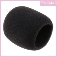 [PredoloceMY] Microphone Headset Grill Windscreen Sponge Foam Black Soft Mic Cover Shield