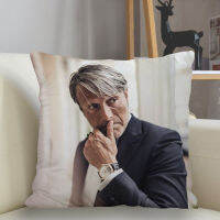 (ร้อน) musife MADS Mikkelsen ปลอกหมอนที่กำหนดเองตาราง pillower ปกกรณีซิปปลอกหมอน35*35,40*40, 45*45เซนติเมตรลดลงการจัดส่งสินค้า