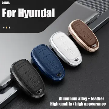 Tpu Car Key Case Shell For Hyundai Santa Fe Sport Ix45 Equus Centennial  Genesis G80 Grandeur Azera 2013-2016 Cover Fob Keychain