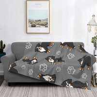 Bernese Mountain Dog New Selling Custom Print Flannel Soft Blanket