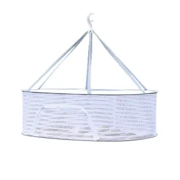 Cheap Multi-layer Herb Drying Net Hanging Basket Folding Vegetable and  Fruit Drying Cage Zipper Drying Net