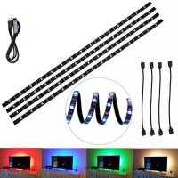 Mamxshop EILON ไฟเส้นสตริปไลท์ LED RGB ยาว 3 เมตร รุ่น 5050USB