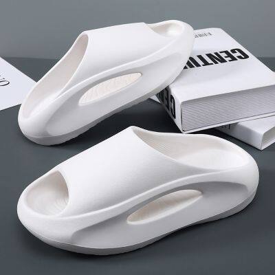 ขายดีที่สุด ioztt2023 - /™♣ 2023 Slippers Men EVA Soft Bottom Indoor Sandals Thick Beach Shoes Male Outdoor