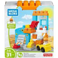 Mega Bloks บล็อคตัวต่อ Work Site สร้างไซต์งานก่อสร้าง ของเล่นเสริมพัฒนาการ ของแท้