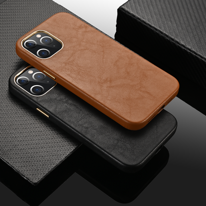 luxurious-leather-case-for-12-mini-11-promax-7-8-plus-se-2020-mobile-cover-anti-fall-shockproof