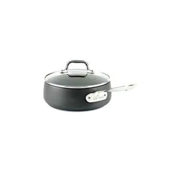 All-Clad HA1 Hard Anodized Nonstick 4 qt. Saute Pan E7853364