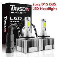 2PCS Car Light D1S D4S D2S LED Canbus Headlight D3S D1R D2R D3R D4R D4C D3C Bulb 110W 11000LM Kit to Replace HID Conversion Lamp