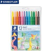 12 colors crayons STAEDTLER 221 NWP12 Crayons Rotating telescopic Primary school childrens drawing graffiti