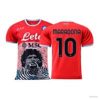 เสื้อยืดแขนสั้น ลายทีมชาติฟุตบอล Napoli Maradona YP2 23/24 SSC พลัสไซซ์ PY2