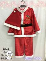 *พร้อมส่ง* ชุดซานต้าชุดเด็ก ชุดซานต้าครอส ชุดแซนตี้ ชุดคริสมาส ชุดแฟนซี เสื้อผ้าเด็กผู้ชาย