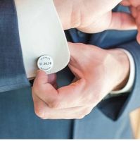 กระดุมข้อมือ cufflink กระดุมสูทผู้ชาย cufflink กระดุมสลักชื่อ สั่งทำกระดุมข้อมือ แอคแซสซอรี่ผู้ชาย กระดุม คัฟลิงแฟชั่น คัฟลิงค์