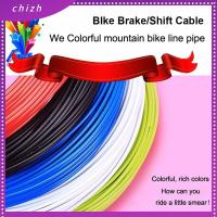 CHIZH 1/2/3m 6 สี ถนน MTB สายท่อ 4mm/5mm ตัวเปลี่ยนเกียร์จักรยาน สายเกียร์ สายเบรกจักรยาน สายตีนผี