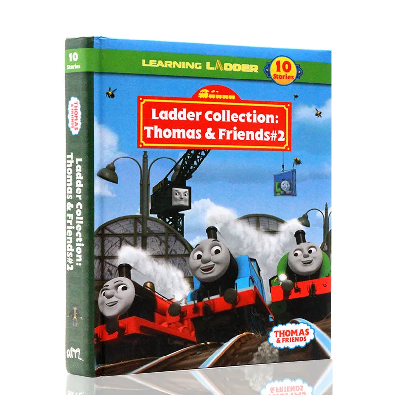 English original genuine Thomas and friends learning ladder 2 small train  Thomas and friends second hardcover collection of 10 story sets graded  reading animation books | Lazada PH