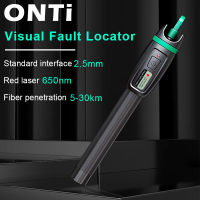 (100 ดีมาก) onti คุณภาพสูง Visual Fault Locator 1mW 10mW 20mW 30mW สีแดงไฟเบอร์ออปติกสายทดสอบ5-30km ช่วง