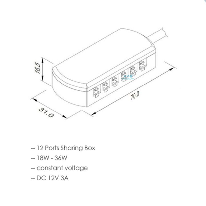 gcnbmo-กล่องแชร์พอร์ตชุดแม่พิมพ์รางรถไฟโต๊ะเล่นทรายไฟ-led-ระบบสายไฟกล่องแชร์พอร์ต