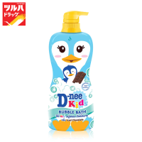 D-NEE KIDS BUBBLE BATH-ICED CHOCOLATE 400 ML PUMP BLUE / ดีนี่คิดส์สบู่บับเบิ้ลบาธ 400 ปั๊ม ฟ้า