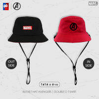 [ส่งฟรี] หมวกบักเก็ต Bucket Hat ใส่ได้ 2 ด้าน ลิขสิทธิ์แท้ มาร์เวล รุ่น 0120F-651 หมวก Marvel แท้