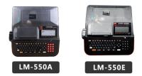 เทปฉลาก Lm-Tp509y/W 9มม. สำหรับ LETATWIN เครื่องเครื่องพิมพ์ตัวอักษรไฟฟ้าเครื่องพิมพ์หมายเลขสายเคเบิลปลอกโลหะเครื่องพิมพ์ LM-550A