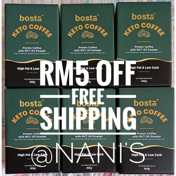 The hottest coffee BOSTA KETO COFFEE ORIGINAL BY DR JUE Lazada