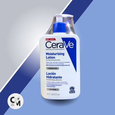 CERAVE Moisturising Lotion โลชั่นบำรุงผิว เนื้อสัมผัสบางเบา 473 ml.