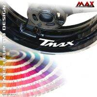 4 Wall T-MAX rims for TMAX T MAX 500 530 adhesive Stickers tape tuning interior decoration rim wheel decal