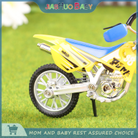 JiaShuo โมเดล Motocross Mini รถจักรยานยนต์สำหรับเด็กการแข่งรถแข่งขนาดจิ๋วถนนโค้งจำลอง1:36