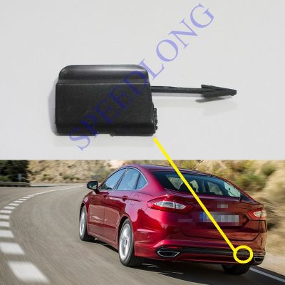1 Piece Rear bumper tow hook eye cover cap for Ford Mondeo Fusion 2013-2016