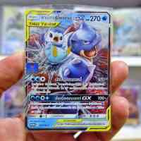 คาเม็กซ์ &amp; โพจจามะ GX TAG TEAM GYM PROMO 097/SM-P น้ำ ซันแอนด์มูน การ์ดโปเกมอน ภาษาไทย Pokemon Card Thailand ของแท้