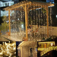 3M 220v Led Curtain Light Fairy Lights Christmas Lights Led Icicle Lights Bedroom Party Garden Family Wedding Decoration