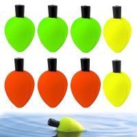 ☜∏ 10Pcs Foam Peg Floats Fishing Trout Floats Slip Bobber Fishing Cork with Pipe Plug Fly Fishing Indicator Fishing Supplies